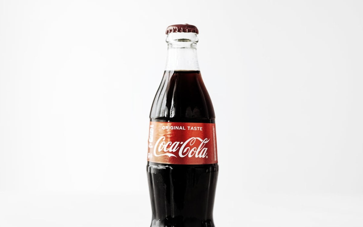 Brand Emotions - Coca-Cola Bottle on White Background